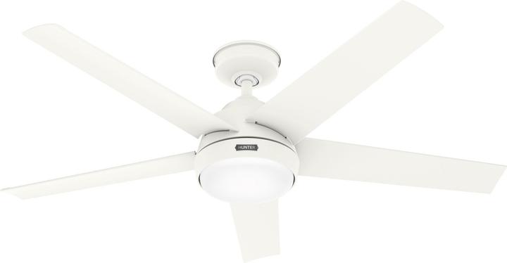Produktbild Hunter Fans Outdoor Deckenventilator Marina Weiss mit LED (42 dB)