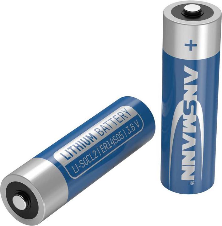 Produktbild Ansmann Lithium-Thionylchlorid Batterie ER14505 AA (1 Stk., AA, 2700 mAh)