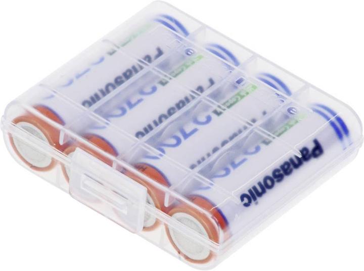 Produktbild Panasonic HR-3U + Akkubox (4 Stk., AA, 2700 mAh)
