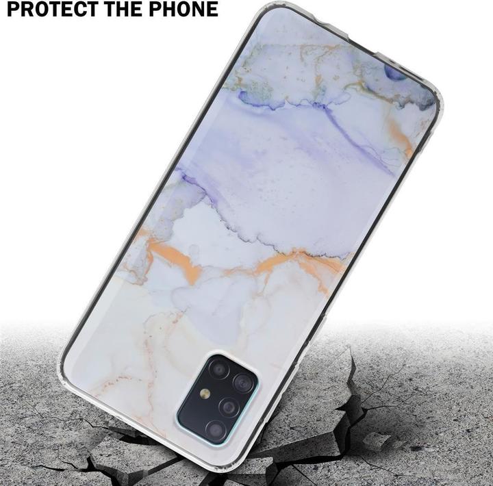 Immagine prodotto Cadorabo IMD TPU Colourful Marble Cover (Samsung Galaxy M40s)