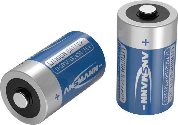 Produktbild Ansmann DUPLIKAT Lithium-Thionylchlorid Batterie ER14250 (1 Stk., AA, 1200 mAh)