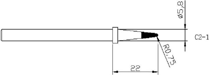 Produktbild Basetech Ersatzlötspitze (Ersatzteil)