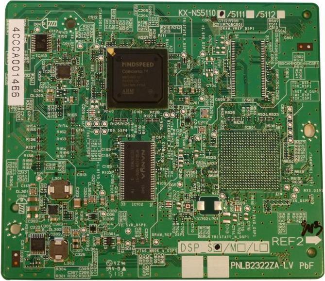 Image du produit Panasonic KX-NS5110X Carte VoIP DSP-S 63 points de crédit pour appels VoIP et fonctions UM pour KX-NS700NE