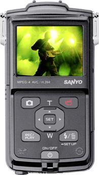 Sanyo Xacti VPC-PD1, FullHD, PocketCamcorder, Black