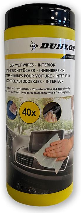 Produktbild Dunlop Auto-Reiniungstücher für Innenbereich (40 Stk.)