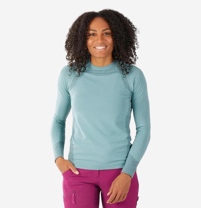 Simond Women's Long Sleeve Seamless Wool T-Shirt - ALPINISM