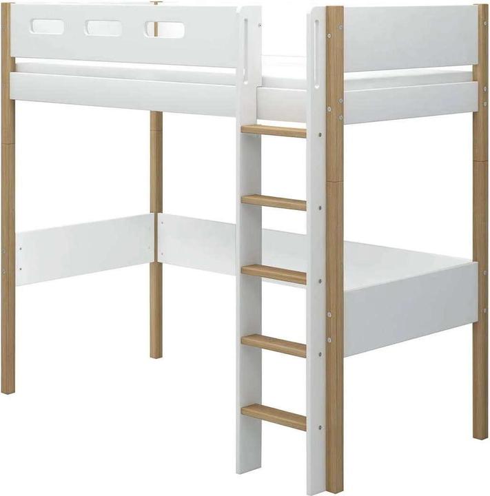 Produktbild Flexa Hochbett Nor mit gerader Leiter (90 x 200 cm)