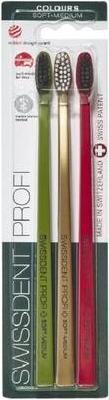 Actual product image Swissdent Soft-Medium Festive Toothbrush 2 + 1 FREE (Medium, 3 x)