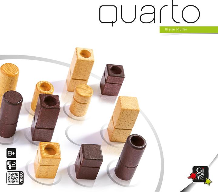 Actual product image Gigamic Quarto Classic (German, French, English, Italian)