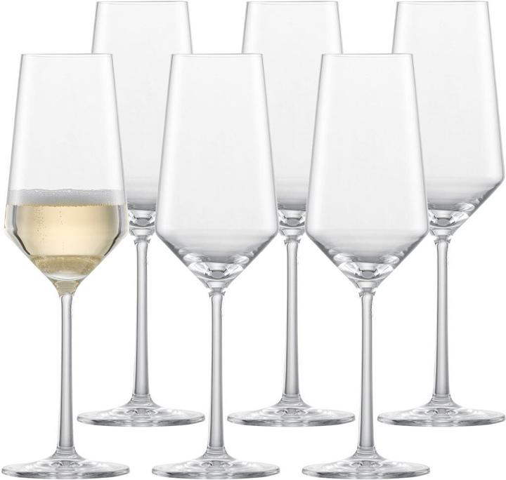 Produktbild Zwiesel Champagnergläser PURE (29.70 cl, 6 Gläser, Sektgläser)