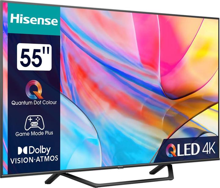 Actual product image Hisense TV 55A7KQ (55", A7K, QLED, 4K, 2023)