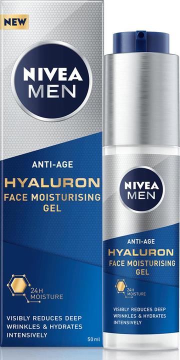 Immagine prodotto NIVEA Active Age Hyaluron Hydro Gel 50 ml (Gel dopobarba, 50 ml)