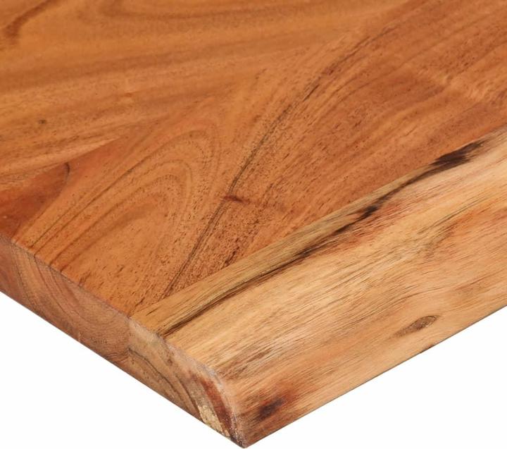 Actual product image VidaXL Wall shelf rectangular tree edge hanging shelf office shelf solid wood acacia