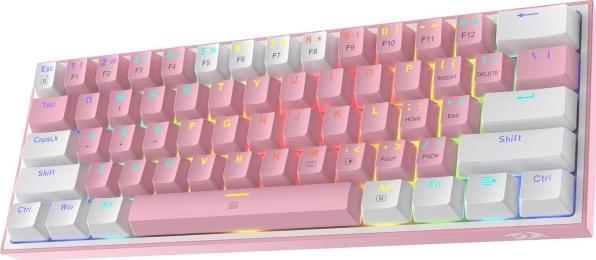 Image du produit Redragon Klawiatura K617 Fizz Red switch (K617-RGB) (US, Filaire)