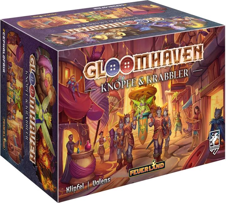 Produktbild Feuerland Gloomhaven: Knöpfe & Krabbler (Deutsch)