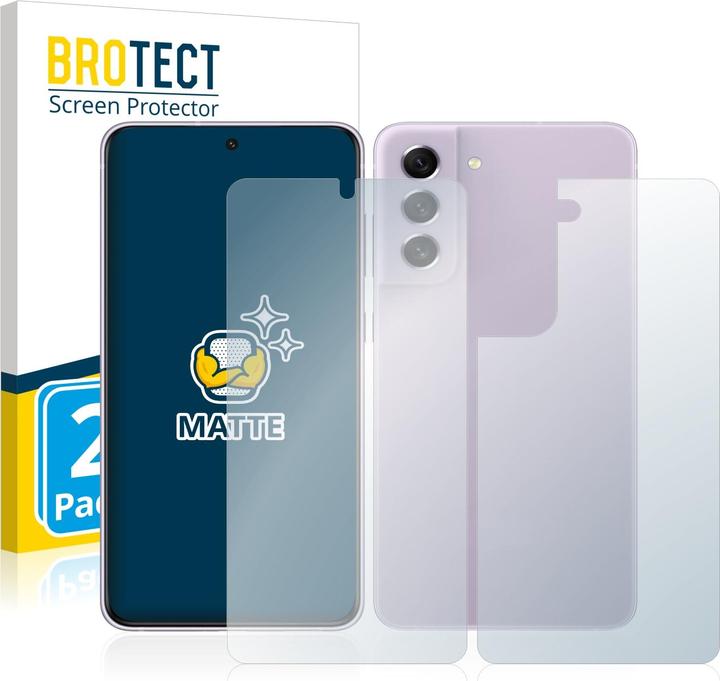 Produktbild BROTECT Entspiegelungs-Schutzfolie Displayschutz Matt (2 Stück, Samsung Galaxy S21)