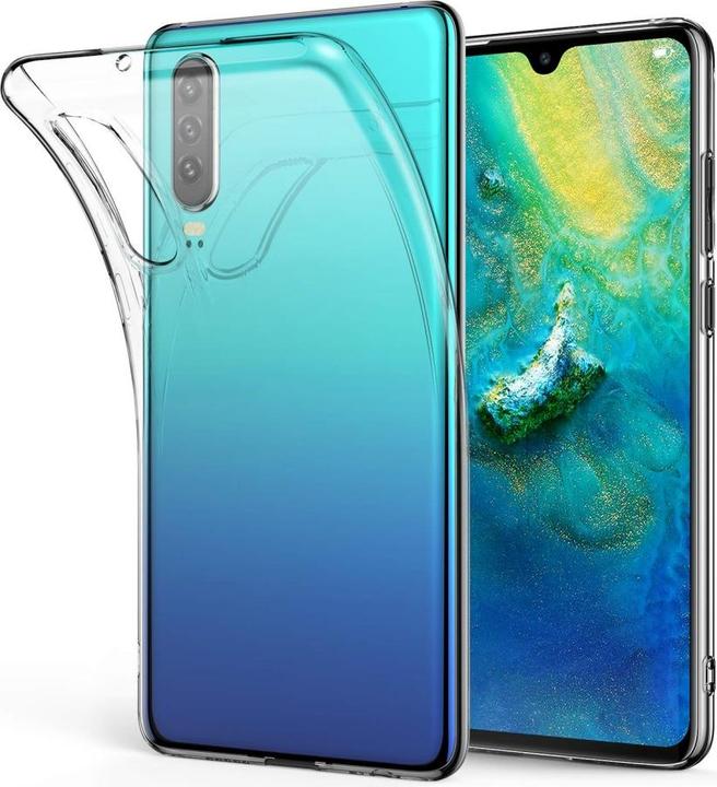 Actual product image Screenguard Huawei P30 Flexible TPU Clear Case (Huawei P30)