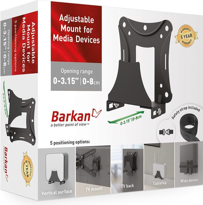 Image du produit Barkan Media Halterung (Cadres support AV, Platines de montage / d'adaption)