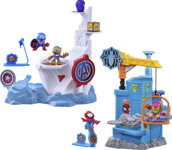 Actual product image Stunt Squad rinkinys Smashin Heroes