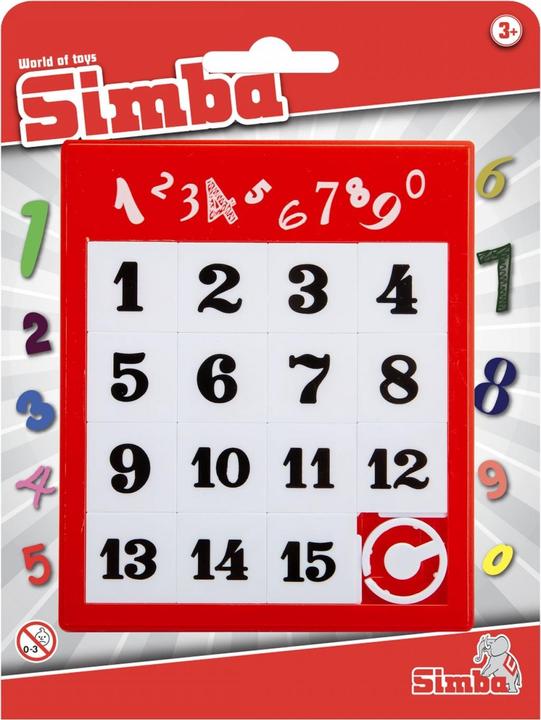 Produktbild Simba Schiebepuzzle Zahlen (108614687 Teile)