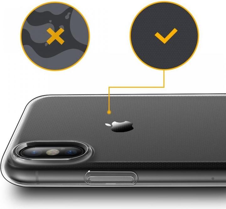 Immagine prodotto Screenguard Custodia Apple iPhone X flessibile in TPU trasparente (Apple iPhone X)