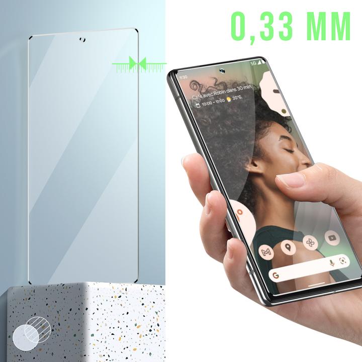 Immagine prodotto Avizar Pellicola protettiva dello schermo in vetro di durezza 9H (1 Pezzo/i, Google Pixel 6a)
