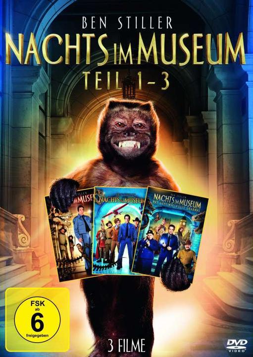 Produktbild Nachts im Museum 1-3 (DVD, 2016, Deutsch)