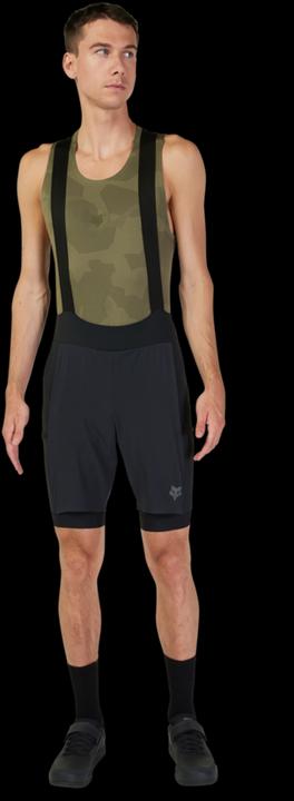 Fox Short 24 Flexair Ascent Cargo Bib Bl