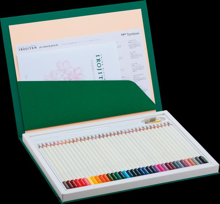 Image du produit Tombow Crayon de couleur Irojiten (Multicolore, 36 x)