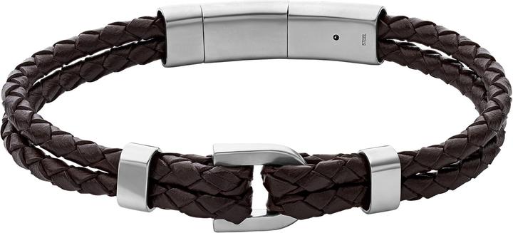 Actual product image Fossil Vintage Casual (18 cm, Stainless steel, Leather)
