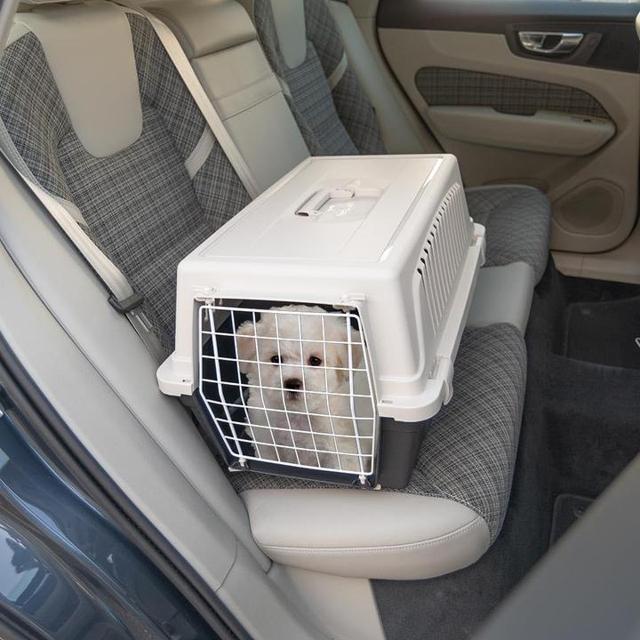 Actual product image Ferplast Atlas 20 EL - pet carrier, gray black (Dog, Cat, Reflectors)