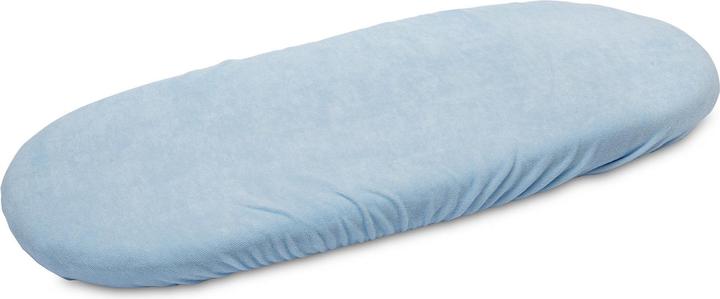 Actual product image Sensillo Frotte Blue fitted sheet (75 x 35 cm)