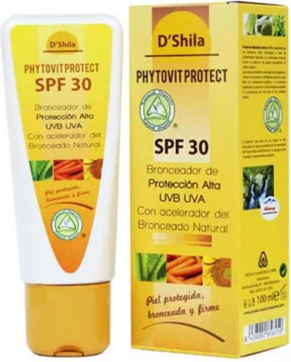 Immagine prodotto D'Shila Shila Abbronzatura Corpo 100ml SPF 30 (Crema solare viso, SPF 30, 100 ml)