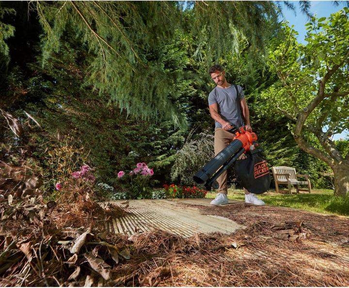 Produktbild Black & Decker BCBLV3625L1 (Akkubetrieb, Laubbläser, Laubsauger, Laubsauger-& bläser)