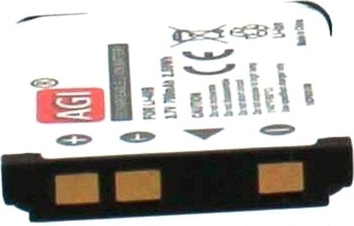 Actual product image AGI Battery compatible with Rollei Sportsline 100 - Battery - 650 mAh (Camera battery)