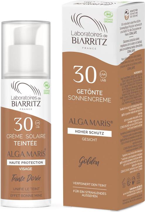 Immagine prodotto Laboratoires de Biarritz Alga Marris Oro (Crema solare viso, SPF 30, 50 ml, 500 g)