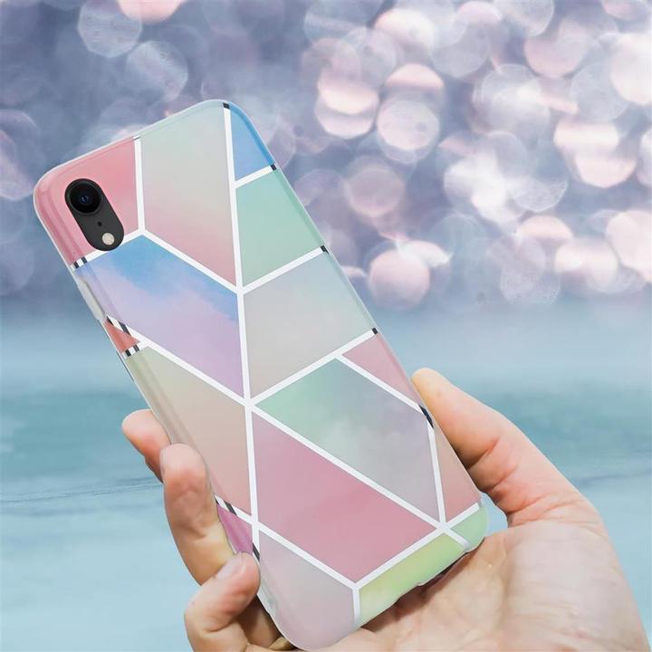 Immagine prodotto Cadorabo IMD TPU Colourful Marble Cover (Apple iPhone XR)