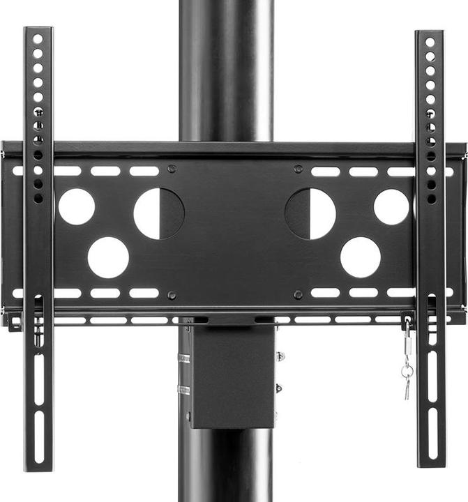 Actual product image Hagor PLW SERIES - Mounting Component (Column Adapter) for LCD Display - Black - Images (55", 30 kg)