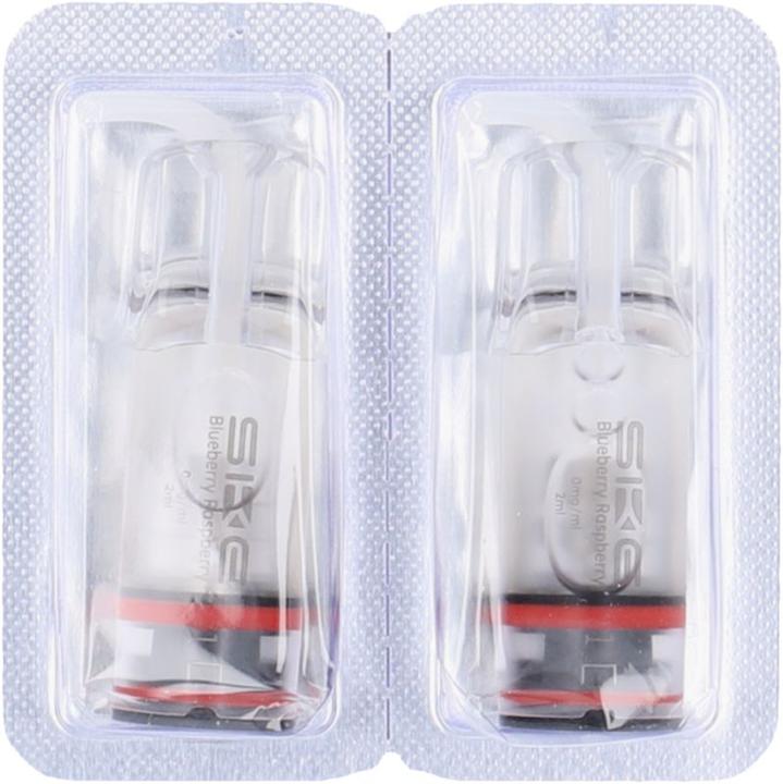 Image du produit SKE Crystal Plus Blueberry Rasperry - Recharge pour E-Pod - 2 pcs. à 2 ml (Myrtille, Framboise)