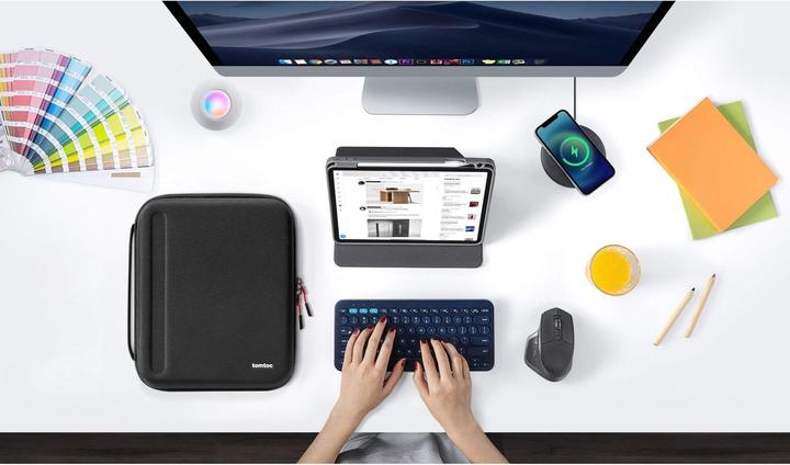 Immagine prodotto tomtoc Custodia per tablet A06 (12.9") (XPS 13, Microsoft Surface Pro X, iPad Pro 12.9 2020 (4. Gen))