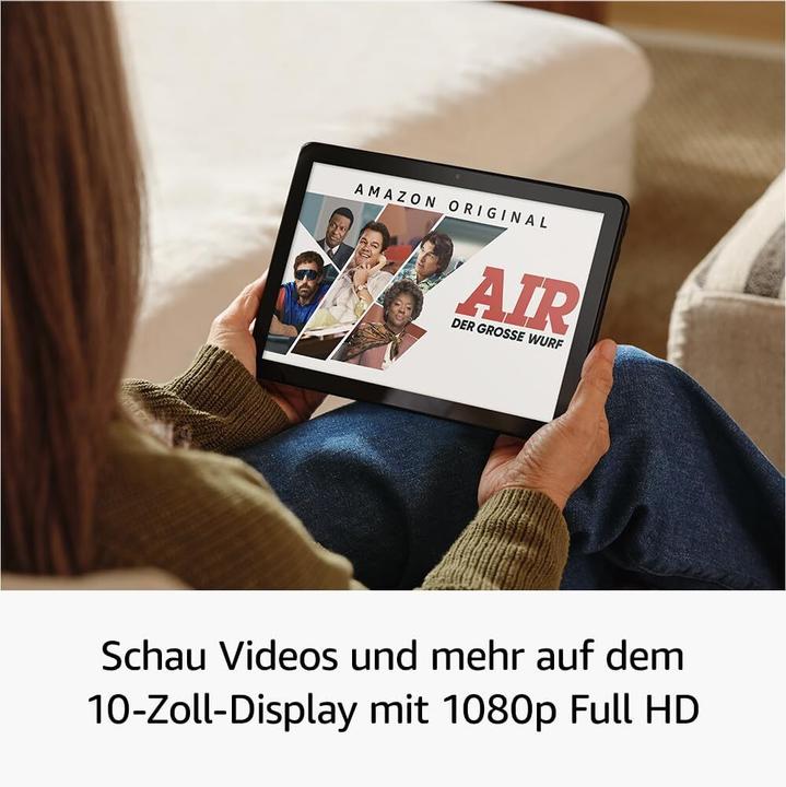 Image du produit Amazon Fire HD 10 (WLAN uniquement, 10.10", 32 Go, Noir)