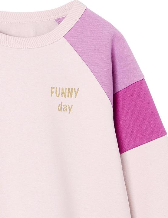 Produktbild Vertbaudet Mädchen Colorblock-Sweatshirt mit Recycling-Polyester (104)