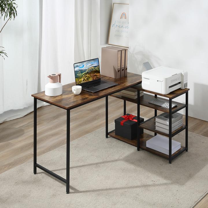Produktbild Homcom Schreibtisch (135 x 90 x 79 cm)