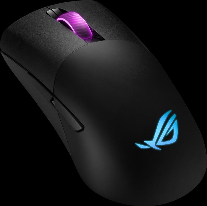 Image du produit ASUS Souris de jeu ROG KERIS RGB - noir (Sans fil, Filaire)