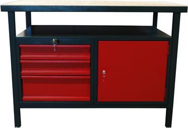 Produktbild Dema Werkbank Werktisch 120x60x85cm (60 cm, 120 cm)