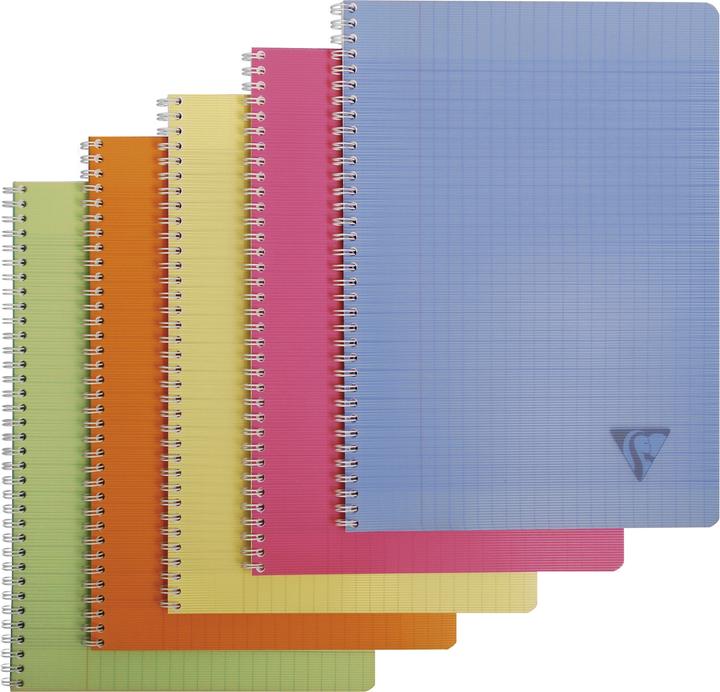 Image du produit Clairefontaine Linicolor Frisch (A4, Quadrillé, Couverture souple)