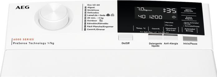 Image du produit AEG LTA6G7331E (7 kg, Vers le bas)
