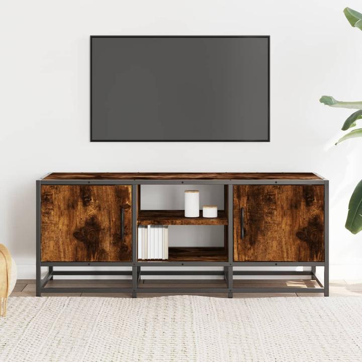 Produktbild VidaXL TV Schrank Lowboard Fernsehschrank Fernsehtisch TV Möbel Räuchereiche (100 x 35 x 41 cm)