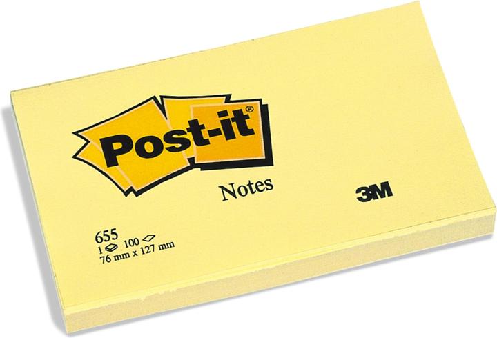 Image du produit Post-it Notes de détention (127 x 76 mm)