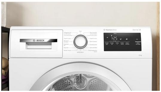 Image du produit Bosch Hausgeräte Sèche-linge à pompe à chaleur MDA Série4,Express WTH85VH3 (8 kg, Droite)